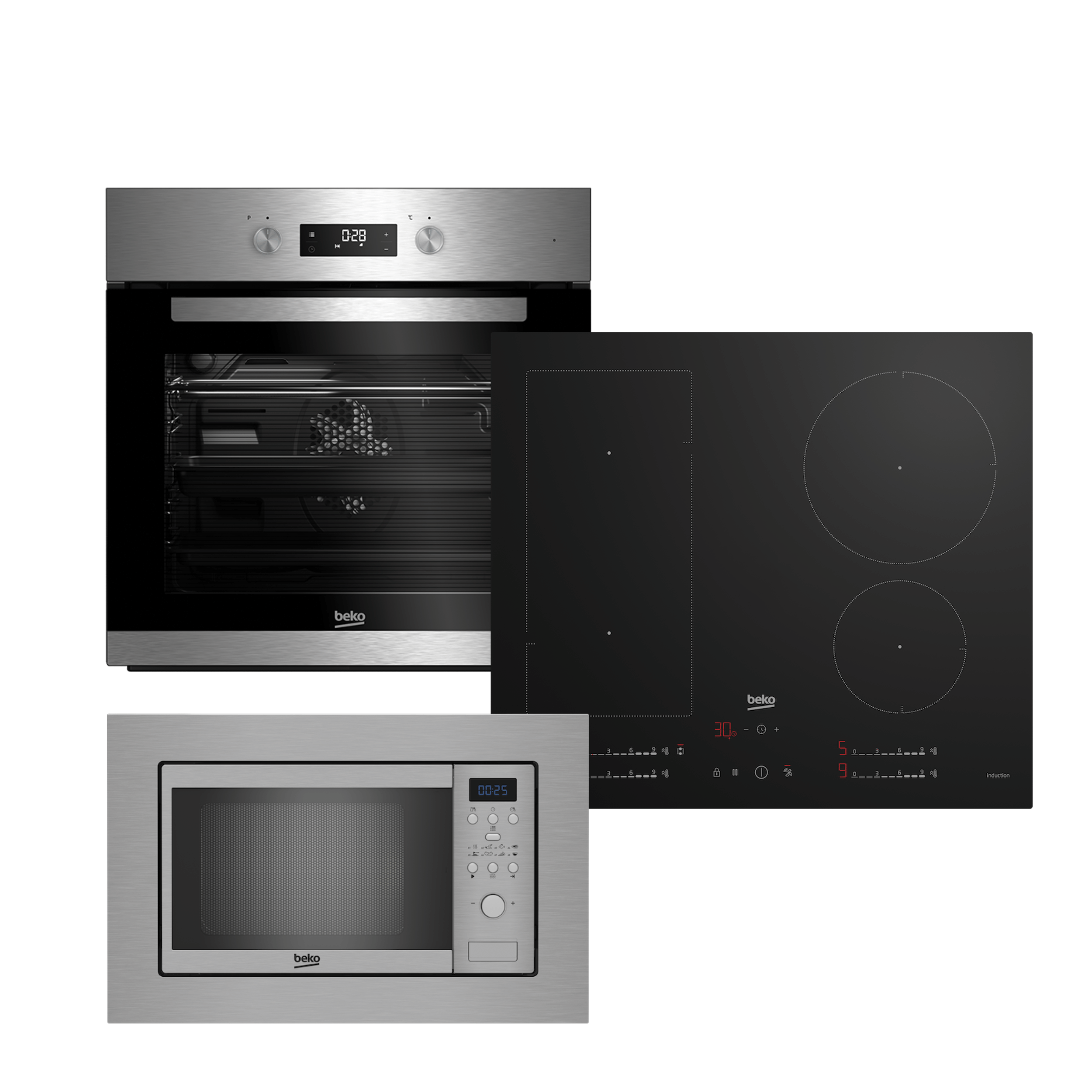 Beko BIM 22304 XCS + HII 64700 UFT + BMOB 17131 X