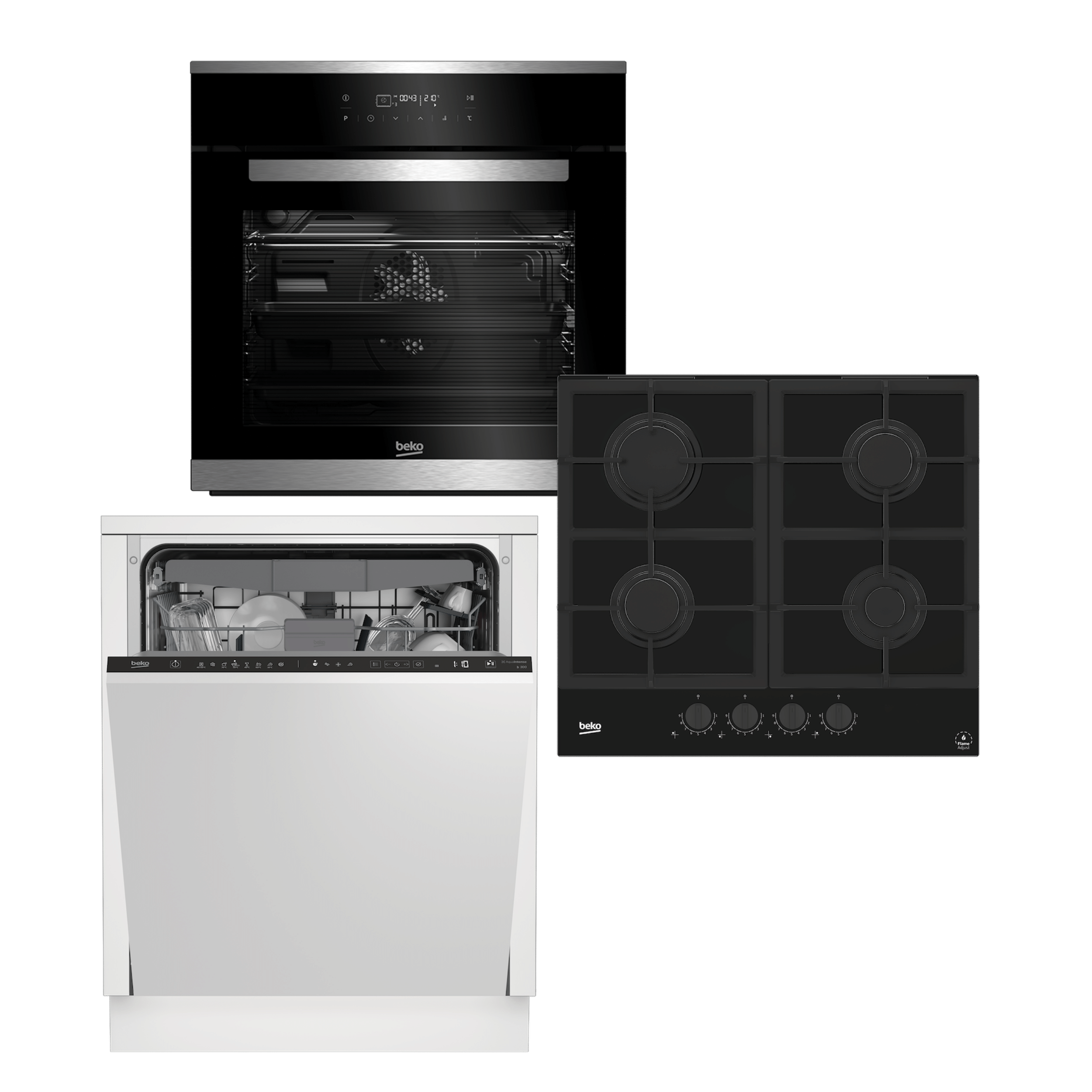 Beko BIMM 25400 XMS + HILG 64325 SDX + BDIN 38520 Q